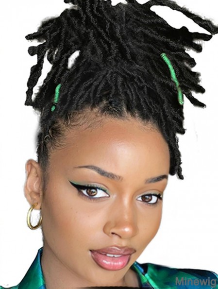 Short Braided Wigs for Black Women Capless  Wig Faux