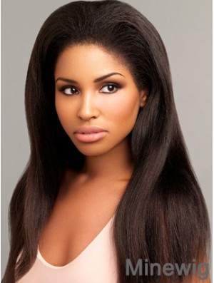 African Human Hair Wigs UK With Lace Front Yaki Style