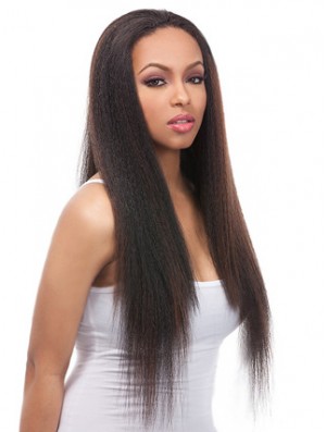 24 inch Black Lace Front Wigs For Black Women