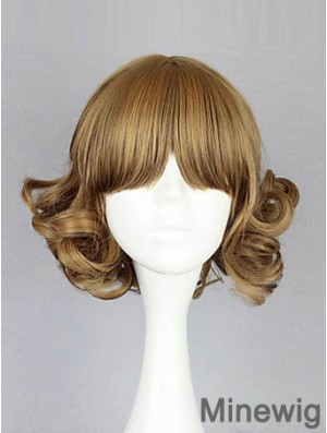 Capless Chin Length Wavy Blonde Amazing Bob Wigs